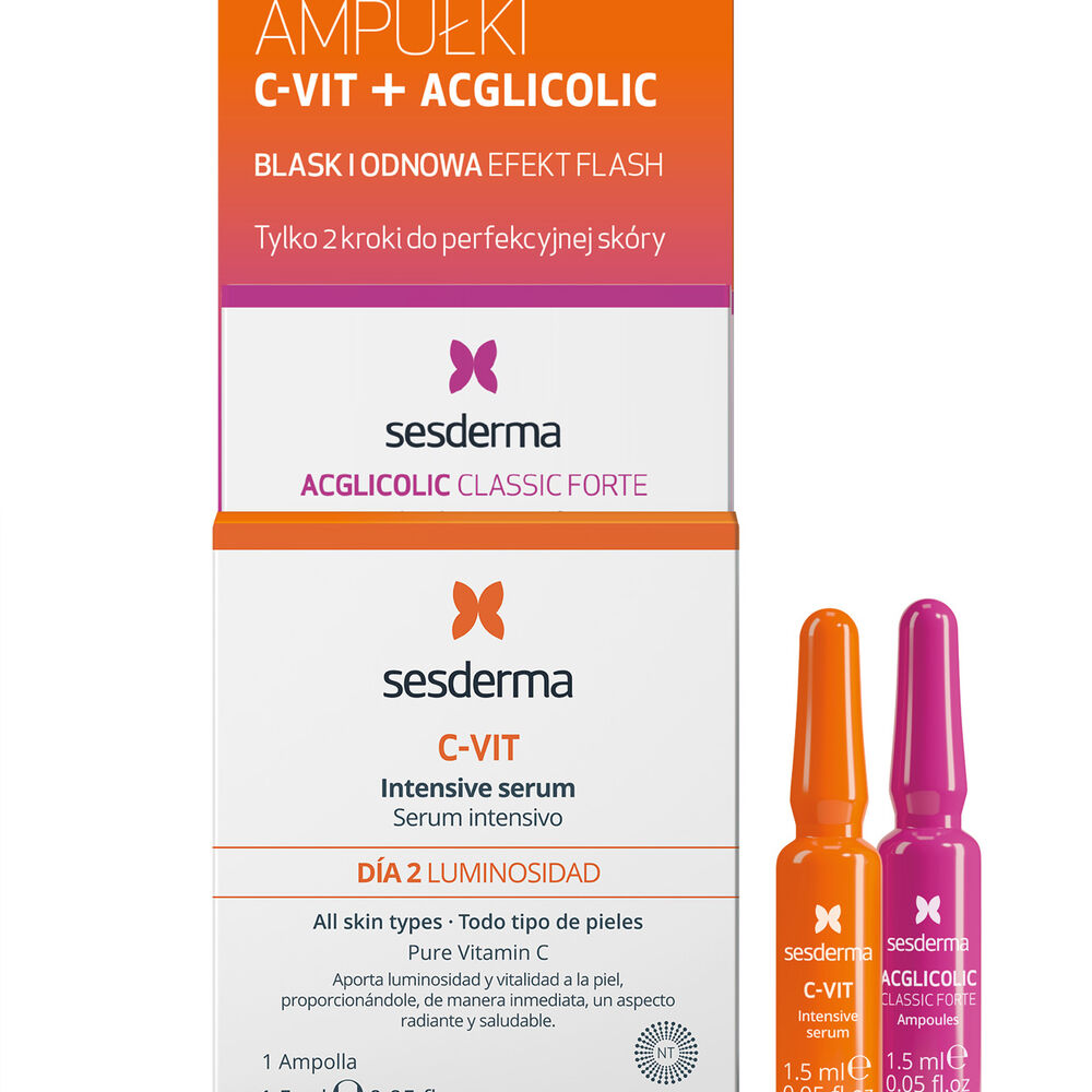 EFEKT FLASH C-VIT + ACGLICOLIC, ampułki 2 &times; 1,5 ml